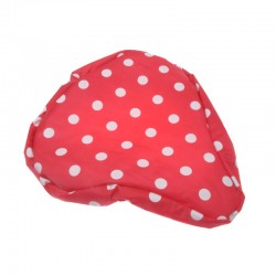 potah sedla M-Wave Dots red+white